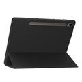 Samsung Galaxy Tab S9/S9 FE/S10 FE/S10 Lite Tech-Protect SmartCase Pen Tri-Fold Folio-deksel - Svart