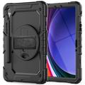 Samsung Galaxy Tab S9/S9 FE/S10 FE/S10 Lite Tech-Protect Solid360 Hybrid-deksel med stropp - Svart