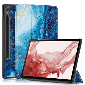 Samsung Galaxy Tab S9 Tri-Fold Series Smart Folio-etui - Sjøbølge