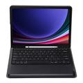 Samsung Galaxy Tab S9+ Etui med Bluetooth-tastatur - Svart