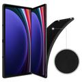 Samsung Galaxy Tab S9+/S9 FE+ Liquid Silicone Deksel (Åpen Emballasje - Tilfredsstillende) - Svart