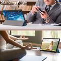Samsung Galaxy Tab S9+ Tri-Fold Series Smart Folio-etui - Sjøbølge