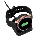 Samsung Galaxy Watch 4/Active 2 Silikon Ladestativ - Svart