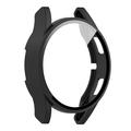 Samsung Galaxy Watch FE Plastdeksel med Skjermbeskytter - 40mm - Svart
