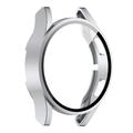 Samsung Galaxy Watch FE Plastdeksel med Skjermbeskytter - 40mm - Sølv