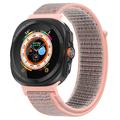 Samsung Galaxy Watch Ultra 2024/2025 Nylonrem med Borrelåslukking - 47mm - Rosa