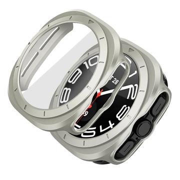 Samsung Galaxy Watch Ultra 2024/2025 Tech-Protect Defense360-etui med skjermbeskytter - 47mm - Titanium