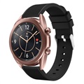 Samsung Galaxy Watch3 Silicone Strap - 41mm - Svart