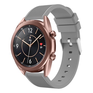 Samsung Galaxy Watch3 Silicone Strap - 41mm - Grå