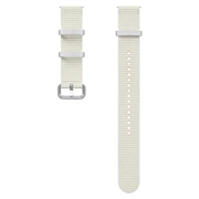 Samsung Galaxy Watch4/Watch4 Classic/Watch5/Watch6/Watch FE/Watch7 Athleisure-bånd ET-SOL30SWEGEU - S/M - Kremfarget