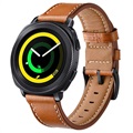 Samsung Galaxy Watch4/Watch4 Classic Lær Klokkereim - Brun