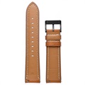Samsung Galaxy Watch4/Watch4 Classic Lær Klokkereim - Brun