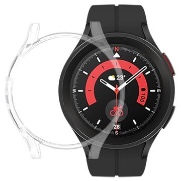 Samsung Galaxy Watch5 Pro Electroplated TPU-deksel - 45mm - Gjennomsiktig