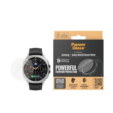 Samsung Galaxy Watch8 Classic PanzerGlass Beskyttelsesglass - 46mm - Klar