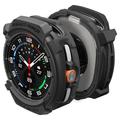 Samsung Galaxy Watch8 Classic Spigen Rugged Armor TPU-deksel - 46mm - Svart