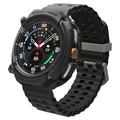 Samsung Galaxy Watch8 Classic Spigen Rugged Armor TPU-deksel - 46mm - Svart
