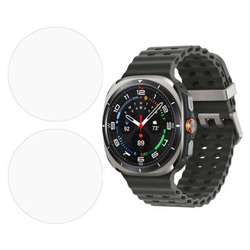 Samsung Galaxy Watch8 Classic TPU Skjermbeskytter - 2 Stk. - 46mm - Gjennomsiktig