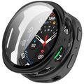 Samsung Galaxy Watch8 Plastdeksel med Skjermbeskytter - 44mm - Svart