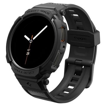 Samsung Galaxy Watch8 Spigen Rugged Armor Pro TPU-deksel - 44mm - Svart