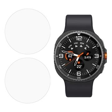 Samsung Galaxy Watch8 Beskyttelsesglass - 9H - 2 stk. - 44mm - Klar