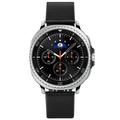Samsung Galaxy Watch8/Watch8 Classic Spigen Enzo lærrem - 40/44/46mm - Svart