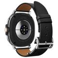 Samsung Galaxy Watch8/Watch8 Classic Spigen Enzo lærrem - 40/44/46mm - Svart