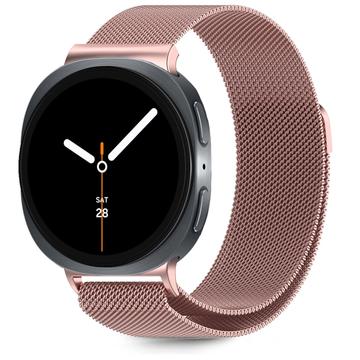 Samsung Galaxy Watch8/Watch8 Classic Tech-Protect Milanese Reim - 40/44/46mm - Roségull