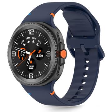 Samsung Galaxy Watch8/Watch8 Classic Tech-Protect silikonrem - 40mm/44mm/46mm - Stormblå