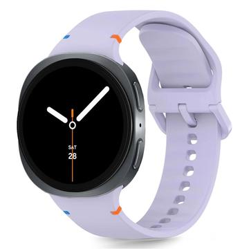 Samsung Galaxy Watch8/Watch8 Classic Tech-Protect silikonrem - 40mm/44mm/46mm - Elegant lilla