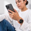 Samsung Galaxy Watch8/Watch8 Classic/Watch9 Tech-Protect vevd nylonrem med spenne - 40/44/46mm - oransje