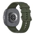 Samsung Galaxy Watch8/Watch8 Classic/Watch9 Tech-Protect Silicone Evo-rem - 40/44/46mm - militærgrønn