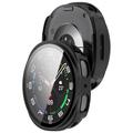 Samsung Galaxy Watch9 Plastdeksel med Skjermbeskytter - 40mm - Svart