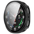 Samsung Galaxy Watch9 Plastdeksel med Skjermbeskytter - 44mm - Svart