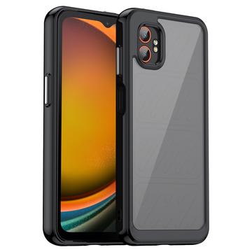 Samsung Galaxy XCover7 Pro Anti-Shock Hybrid-deksel - Svart