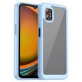 Samsung Galaxy XCover7 Pro Anti-Shock Hybrid-deksel - Blå