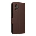 Samsung Galaxy XCover7 Pro Lommebok-deksel med Magnetisk Lukning - brun