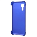 Samsung Galaxy Xcover 5 Gummiert Plast Deksel - Blå