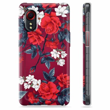 Samsung Galaxy Xcover 5 TPU-deksel - Vintage Blomster
