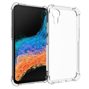 Samsung Galaxy Xcover 7 Støtsikkert TPU-deksel - Gjennomsiktig