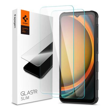 Samsung Galaxy Xcover7/Xcover7 Pro Spigen Glas.tR Slim Beskyttelsesglass - 2 Stk.