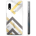 Samsung Galaxy Xcover Pro TPU-deksel - Abstrakt Marmor