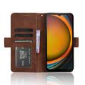 Samsung Galaxy Xcover7 Lommebok-deksel med Kortholder - Brun