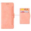 Samsung Galaxy Xcover7 Lommebok-deksel med Kortholder - Rosa