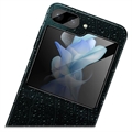 Samsung Galaxy Z Flip5 Imak Herdet Glass Beskyttelsessett - Svart Kant