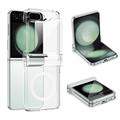 Samsung Galaxy Z Flip6/Z Flip7 FE Hybrid-deksel - MagSafe-kompatibel - Gjennomsiktig