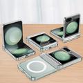 Samsung Galaxy Z Flip6/Z Flip7 FE Hybrid-deksel - MagSafe-kompatibel - Gjennomsiktig