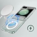 Samsung Galaxy Z Flip6/Z Flip7 FE Hybrid-deksel - MagSafe-kompatibel - Gjennomsiktig