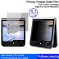 Samsung Galaxy Z Flip6/Z Flip7 FE Imak Privacy Full Cover Beskyttelsesglass