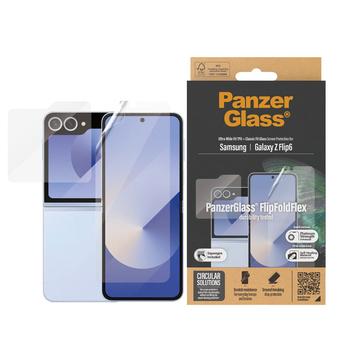 Samsung Galaxy Z Flip6/Z Flip7 FE PanzerGlass FlipFoldFlex skjermbeskyttelsessett