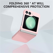 Samsung Galaxy Z Flip6/Z Flip7 FE Plast Deksel - Rosa